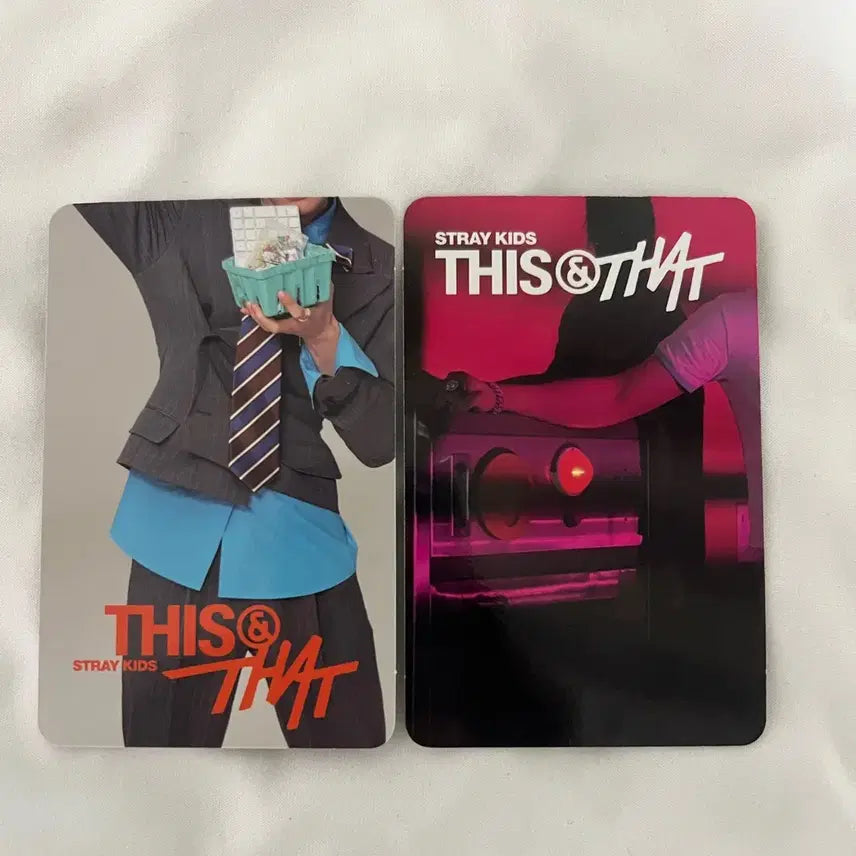 [BUNJANG] Stray Kids THIS&amp;THAT Album I.N Pre-order Photocard / 스트레이키즈 THIS&amp;THAT 개인버전 앨범 I.N 예판 포토카드