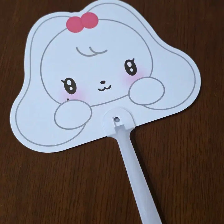 [BUNJANG] IVE Mini Brr Jang Wonyoung Cherry Fan / 아이브 미니브 장원영 부채 체리 다이브 팝업