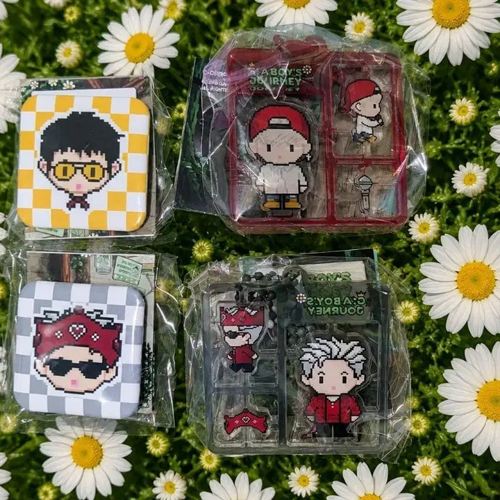 [BUNJANG] G-Dragon Pixel Art Goods Set / gd popup 픽셀아트 굿즈 세트
