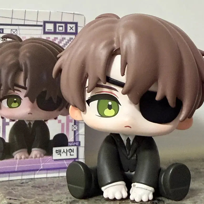 [BUNJANG] Baek Sahun Figure / 괴담출근 괴출 모두앉아 백사헌 피규어