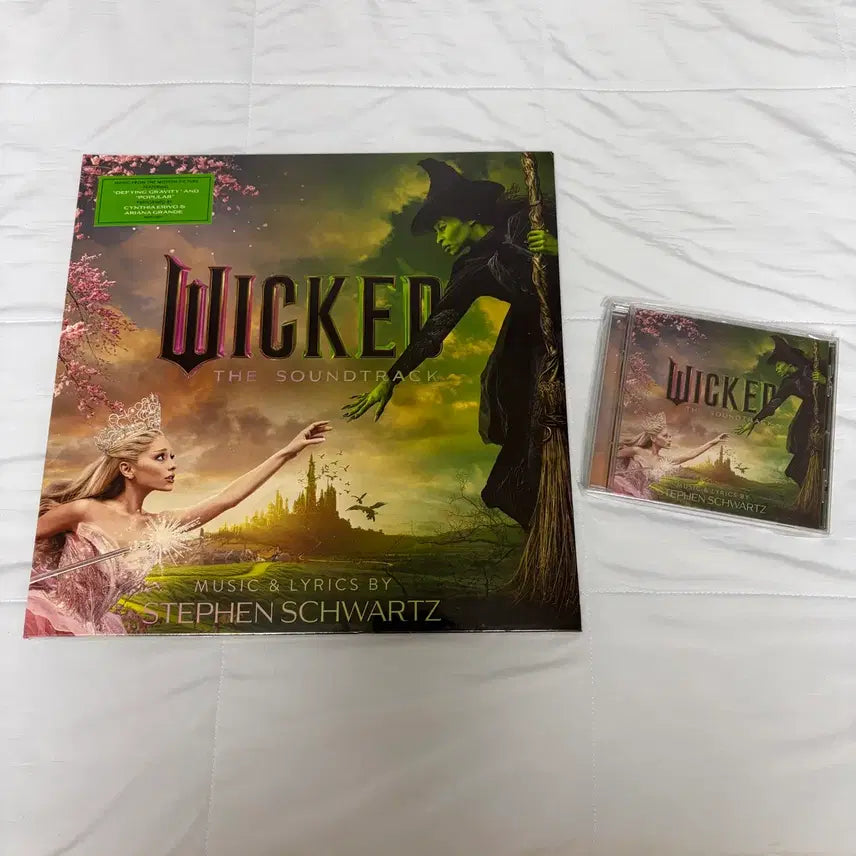 [BUNJANG] Wicked The Musical Unsealed LP, CD Set featuring Ariana Grande &amp; Cynthia Erivo / 영화 위키드 미개봉 LP, CD 판매 아리아나그란데 신시아에리보