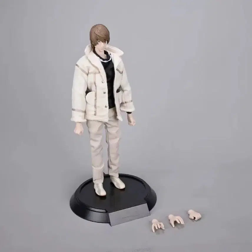 [BUNJANG] Death Note L &amp; Light Yagami 1/6 Scale Action Figure / 데스노트 엘 야가미 라이토 1/6 액션 피규어 가동형 인형