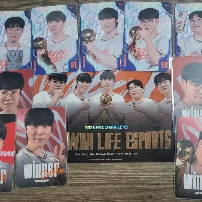 [BUNJANG] Hanwha Life Membership Exclusive July Monthly Photocard Set &amp; Postcard Bundle / 한화생명 멤버십 전용 7월 월간 포토카드 세트, 엽서
