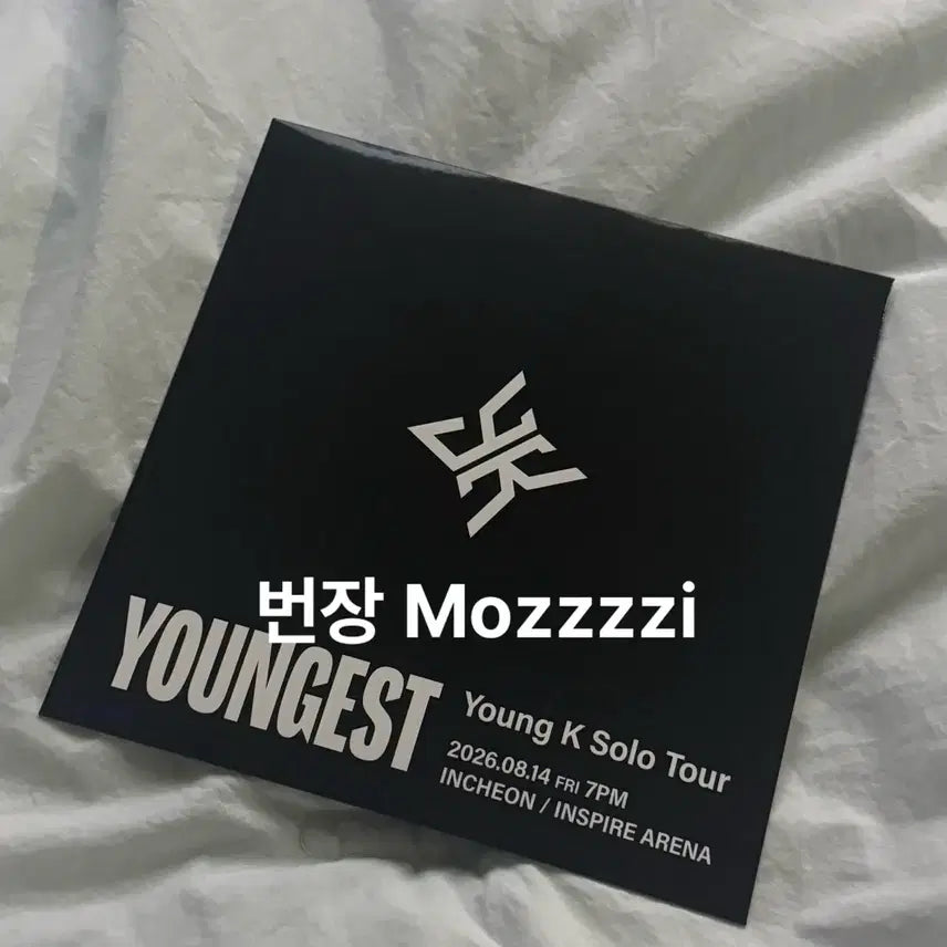 [BUNJANG] Young K Solo Concert First Day Admission Gift Sealed / 영케이 솔콘 첫콘 영기스트 입장 기프트 미개봉 양도