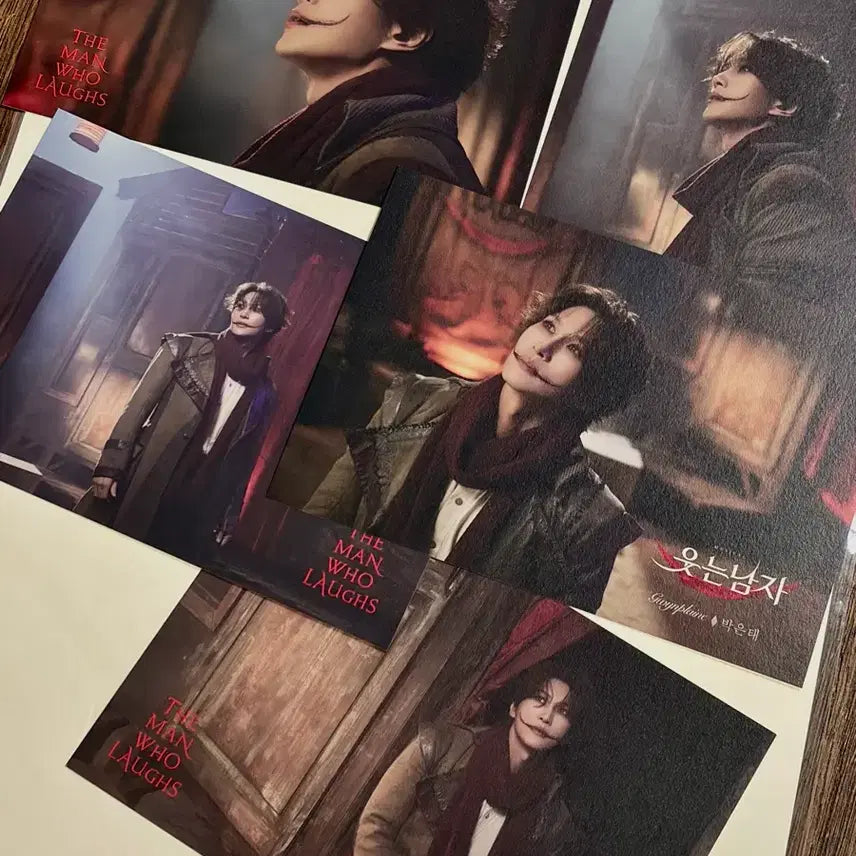 [BUNJANG] The Man Who Laughs Musical Park Eun-tae Postcard Set / <웃는 남자> 박은태 엽서 5장 세트