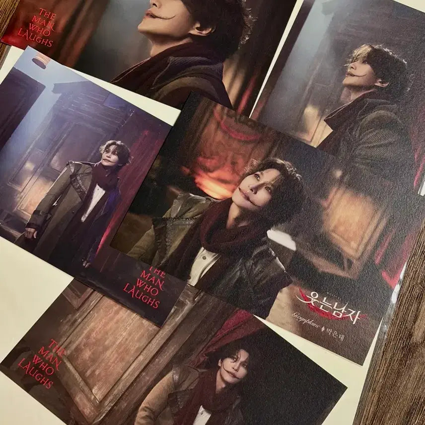 [BUNJANG] The Man Who Laughs Musical Park Eun-tae Postcard Set / <웃는 남자> 박은태 엽서 5장 세트