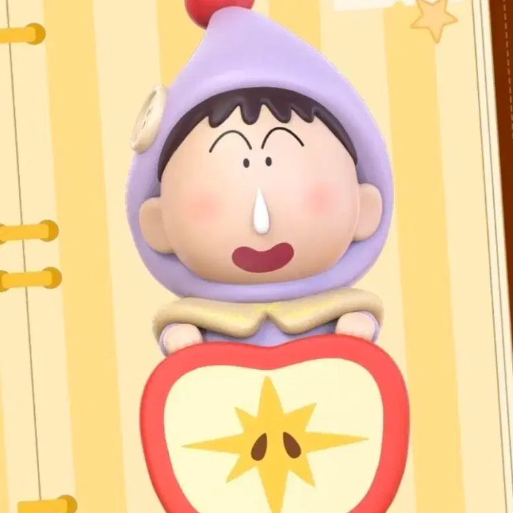 [BUNJANG] Crayon Shin-chan Apple Dwarf Maeng-gu Figure / 짱구는못말려 사과 난쟁이 맹구 히퍼