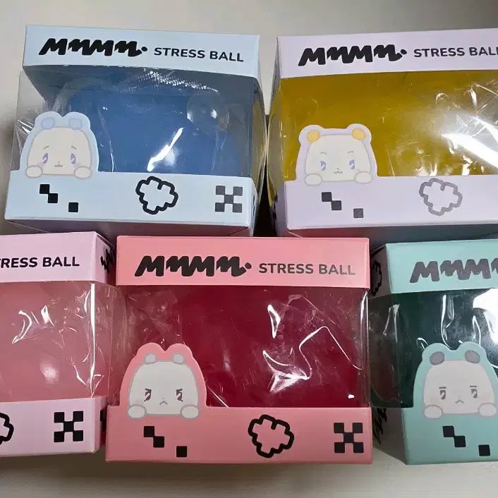 [BUNJANG] Mmemimu Stress Ball Bundle Set / 므메미무 스트레스볼 일괄