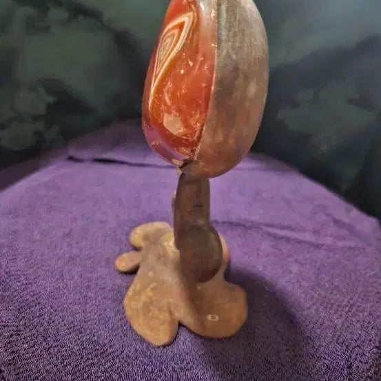 [BUNJANG] Agate Type Pattern Stone (Set of 2) / 마노계 문양수석 2점
