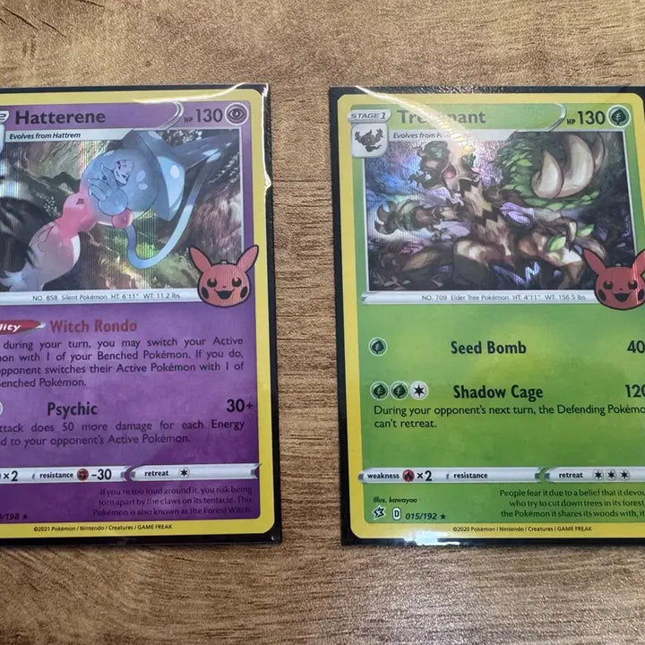 [BUNJANG] 2022 Halloween Rare Pokemon Cards (4 Cards) / 2022 할로윈 레어 포켓몬카드 4장