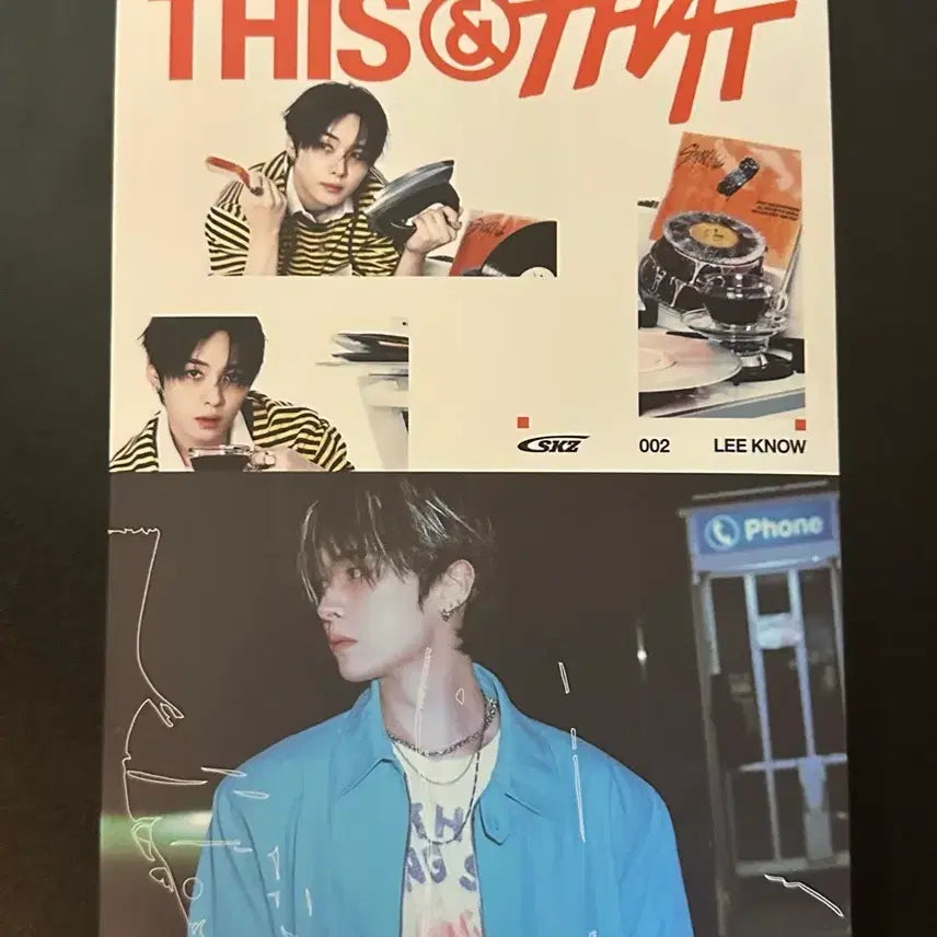 [BUNJANG] Stray Kids Lee Know This &amp; That Personal Set / 리노 this &amp; that 디스앤댓 개인반 세트