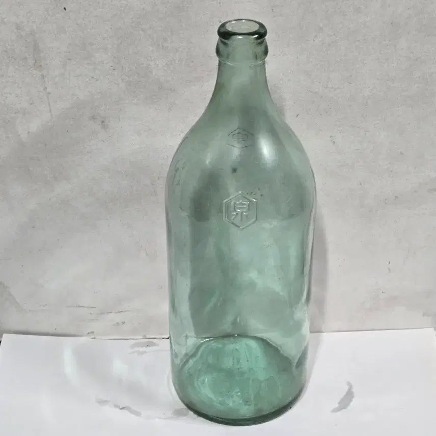 [BUNJANG] 1950s-1960s Vintage Sempio Glass Soy Sauce Bottle / 1950-60년대 빈티지 샘표 유리 간장병