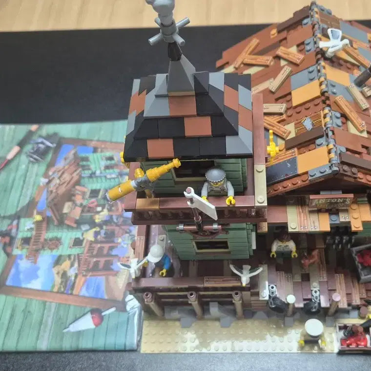 [BUNJANG] Compatible Lego 21310 Old Fishing Store Building Blocks / 호환레고 21310 낚시 상점