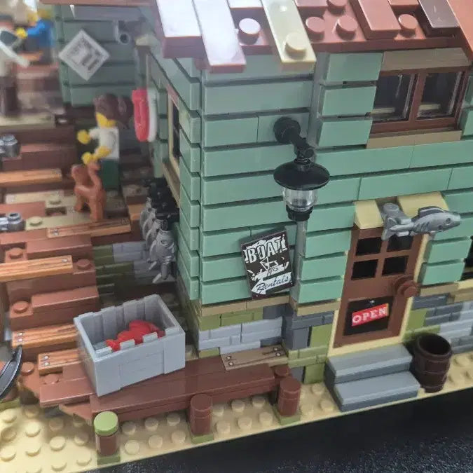 [BUNJANG] Compatible Lego 21310 Old Fishing Store Building Blocks / 호환레고 21310 낚시 상점