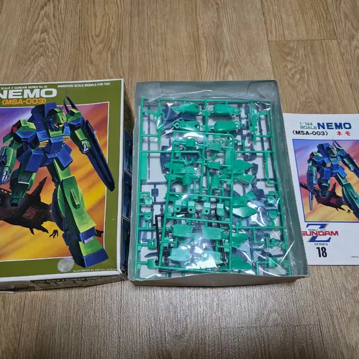 [BUNJANG] Bandai 1/144 Mobile Suit Zeta Gundam Nemo Old Kit / 고전프라 반다이 1/144 기동전사 Z건담 네모 구판