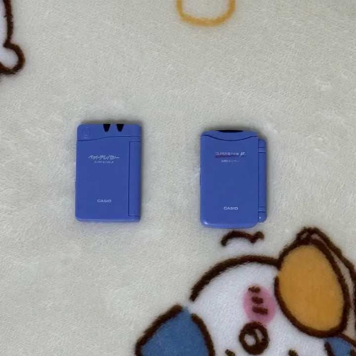 [BUNJANG] Casio Electronic Notebook Retro Calculator Gacha 2 Types Bundle Set / 일괄) 카시오 전자수첩 레트로 계산기 가챠 2종