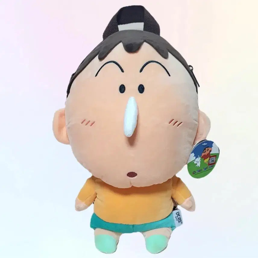 [BUNJANG] Gwang-gu (Ggachiri) Character Plush Backpack / [새상품] 맹구 인형 백팩 (콧물 늘어남)