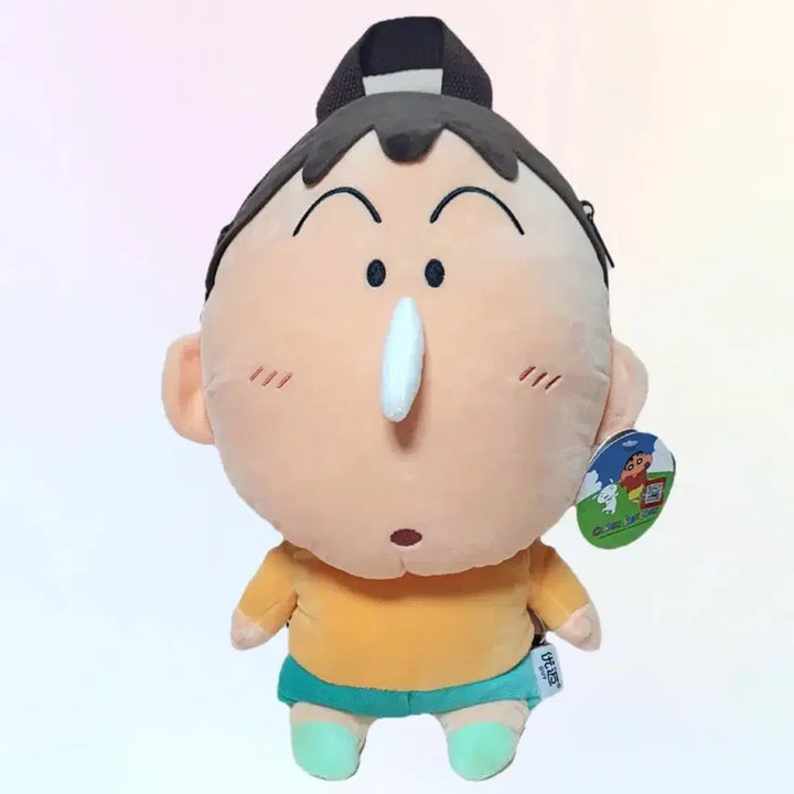 [BUNJANG] Gwang-gu (Ggachiri) Character Plush Backpack / [새상품] 맹구 인형 백팩 (콧물 늘어남)