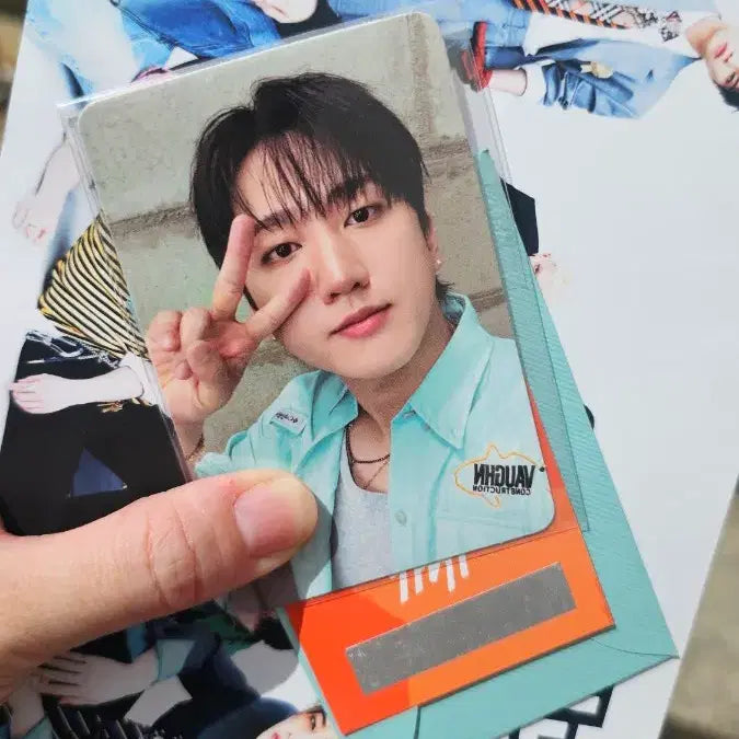 [BUNJANG] Stray Kids Changbin 2nd Week Official Photocard / 스키즈 창빈 포카 2주차 공방포카양도
