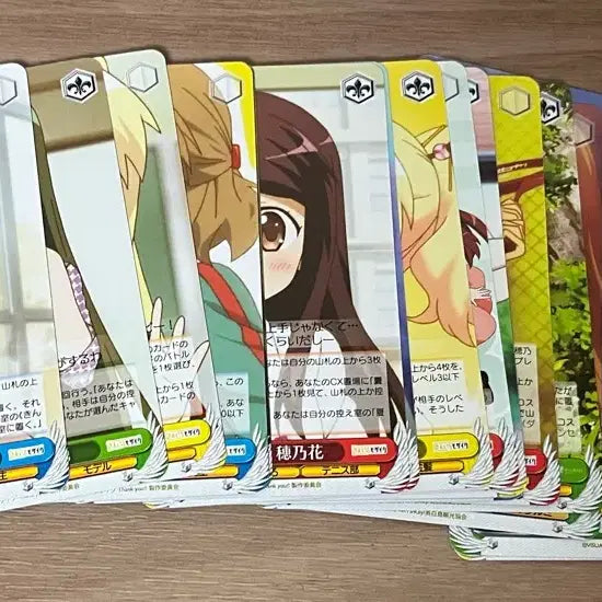 [BUNJANG] Weiss Schwarz Kanata Akiyama Summer Pockets Trading Card Bundle / 바이스슈발츠 금빛모자이크+Summer Pockets C/U 카드