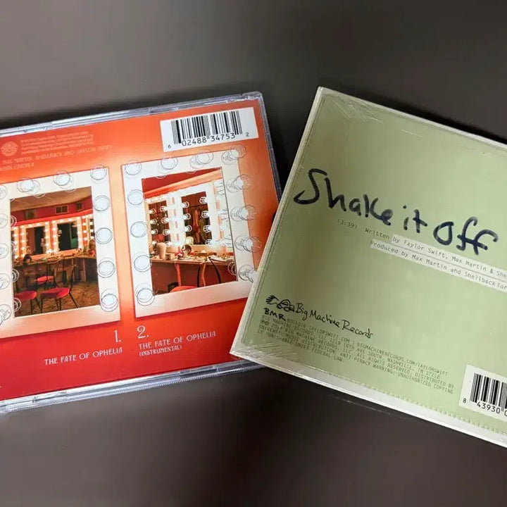[BUNJANG] Taylor Swift The Fate of Ophelia / Shake It Off Single CD Set / 테일러스위프트 the fate of ophelia, shake it off 싱글 cd