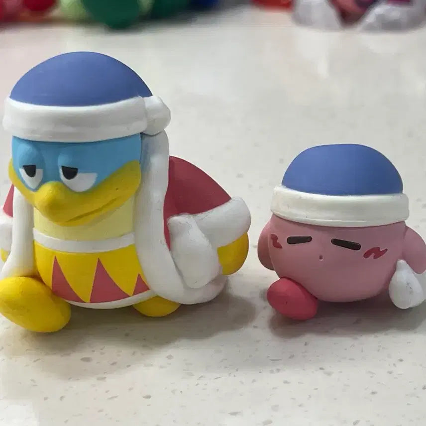 [BUNJANG] Kirby &amp; King Dedede Gacha Figure Set / [별의커비] 커비 디디디 피규어 가챠