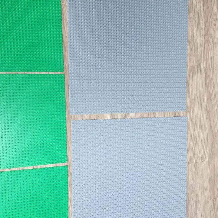 [BUNJANG] LEGO Plates Green/Gray/White Set / 레고 플레이트 그린/그레이/화이트 세트