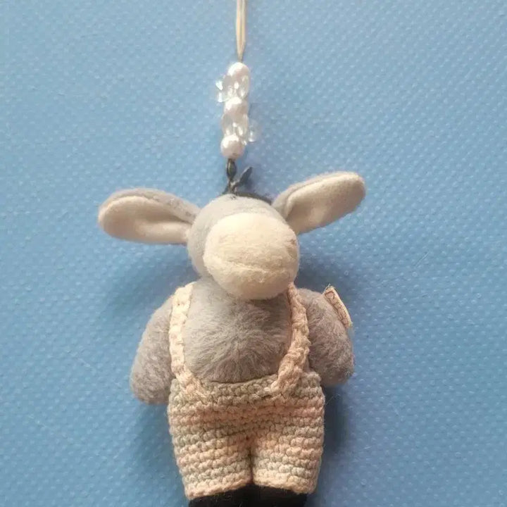 [BUNJANG] NICI Vintage Donkey Plush Keychain / 독일제품 NICI ( 니키 ) 빈티지 봉제인형 당나귀 키링/ 희소성 ( 수집품 )