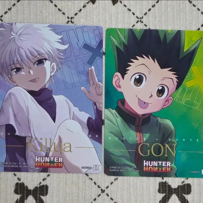 [BUNJANG] Hunter x Hunter Killua &amp; Gon Bundle Set / 헌터헌터 키르아, 곤 이타쟈가 일괄