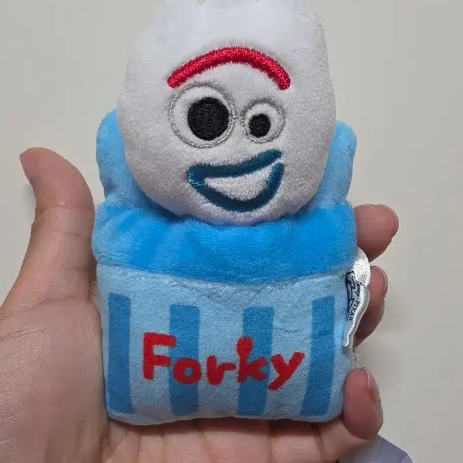 [BUNJANG] Disney Toy Story Forky Blanket Doll Keychain / 토이스토리 포키 이불 인형 키링