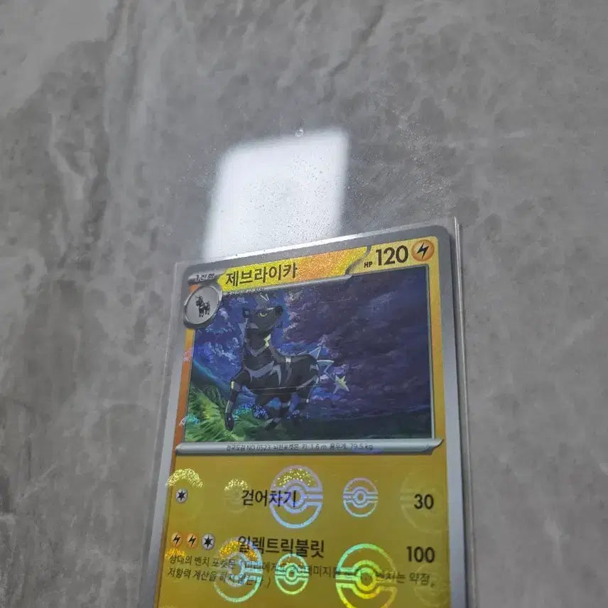 [BUNJANG] Pokemon Card Zebstrika / 포켓몬카드 제브라이카 u 몬스터볼