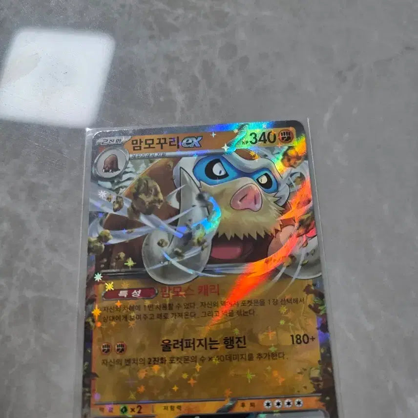 [BUNJANG] Pokemon Card Mamoswine RR / 포켓몬카드 맘모꾸리 rr