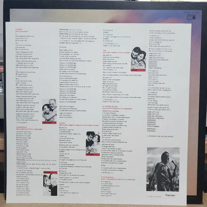 [BUNJANG] Gianna Nannini Giannissima Live LP / Gianna Nannini 희귀 LP
