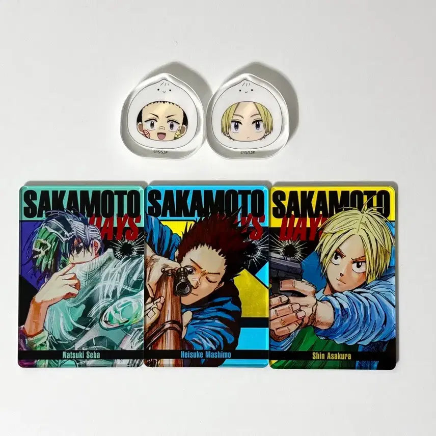 [BUNJANG] Sakamoto Days Sticker, Mandu Acrylic / 사카모토 데이즈 스테카, 만두 아크릴