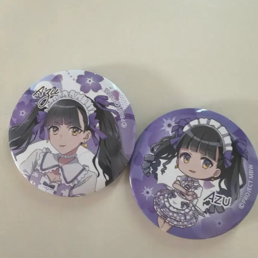 [BUNJANG] Maebashi Witch Az Can Badge / 마에바시 위치스 아즈 캔뱃지