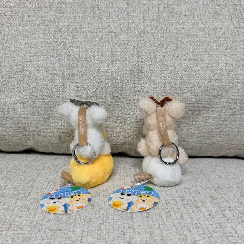 [BUNJANG] Genuine Duck Boat "Sweet Scent Friends" Chapssal Yulmu 10cm Keyring Plush Doll / 정품 오리배 꼬순내 친구들 찹쌀 율무 10cm 키링 인형