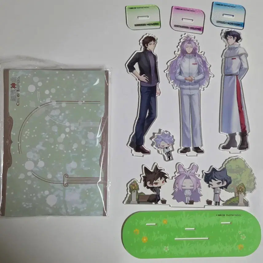 [BUNJANG] Cell-Histories Official Acrylic Stand Set (Flowerpot Unit) + Theodore Special Edition / 세포신곡 공식 아크릴 (화분조)+세오도아 특전 포함
