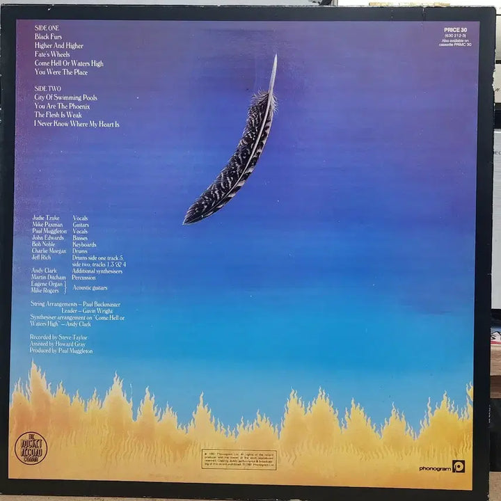 [BUNJANG] Judy Chuck "I AM THE PHOENIX" Import LP / Rock> 주디 처크 수입 LP