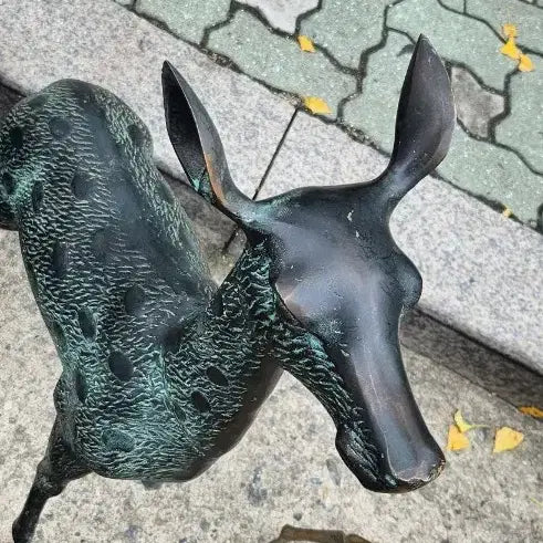 [BUNJANG] Bronze Deer Sculpture / 청동 사슴