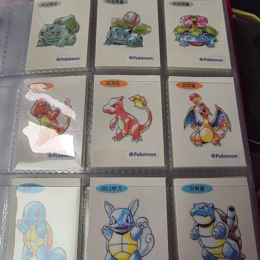 [BUNJANG] Pokemon Artwork Ttibusel Complete Set / 포켓몬 아트웍 띠부씰 전종 팝니다