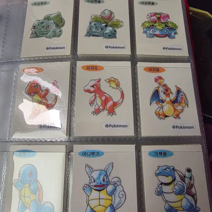 [BUNJANG] Pokemon Artwork Ttibusel Complete Set / 포켓몬 아트웍 띠부씰 전종 팝니다