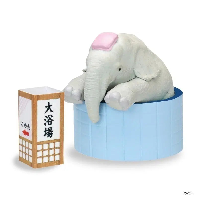 [BUNJANG] Elephant Bathhouse Gacha Toy / 귀여운 코끼리 목욕탕 가챠 5천원 팝니다!