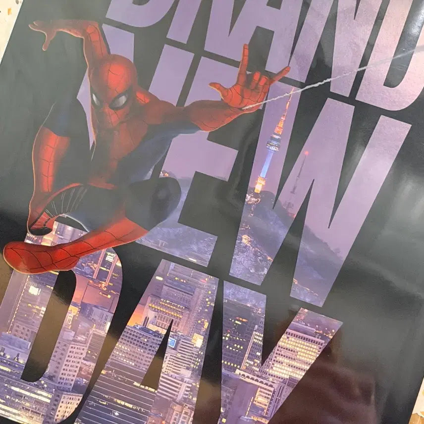 [BUNJANG] Spider-Man Brand New Day Special Edition PET Poster Seoul / 스파이더맨 브랜드 뉴 데이 특전 PET 포스터 서울 에디션