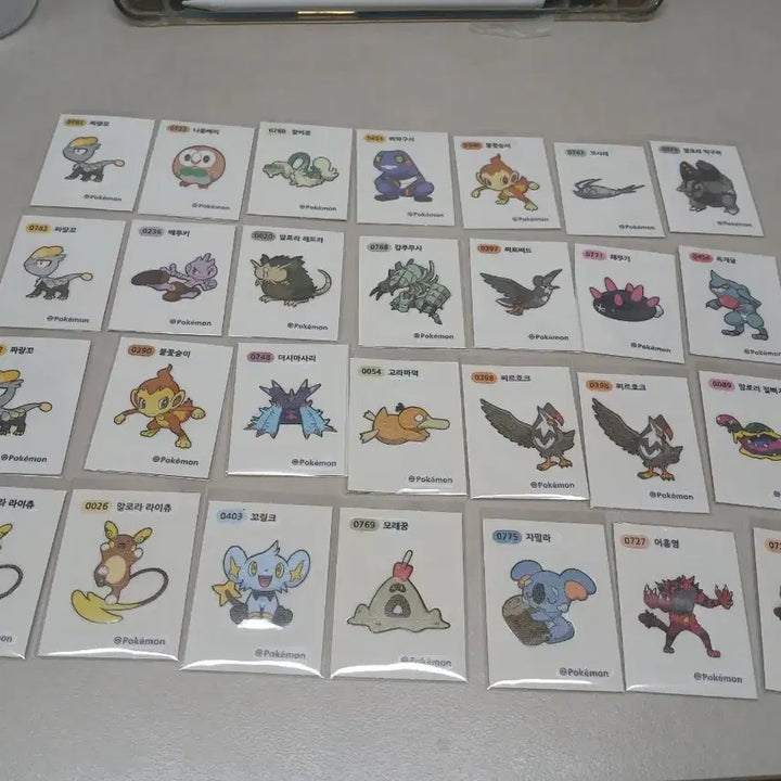 [BUNJANG] Pokemon Bread Stickers Season 4 / 포켓몬띠부씰 시즌 4 판매