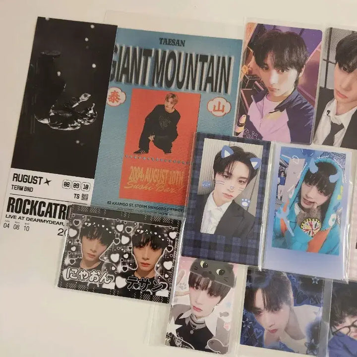 [BUNJANG] BOYNEXTDOOR Taesan Official &amp; Unofficial Goods Bundle Set / 보이넥스트도어 탈덕처분 태산 공굿비공굿 일괄판매