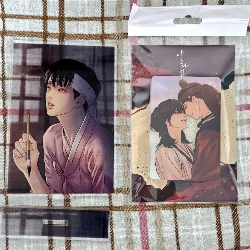 [BUNJANG] Yahaha-cheop Vol. 4 Limited Acrylic Sealed / 야화첩 워터 글리터 미개봉 야화첩 4권 한정 아크릴