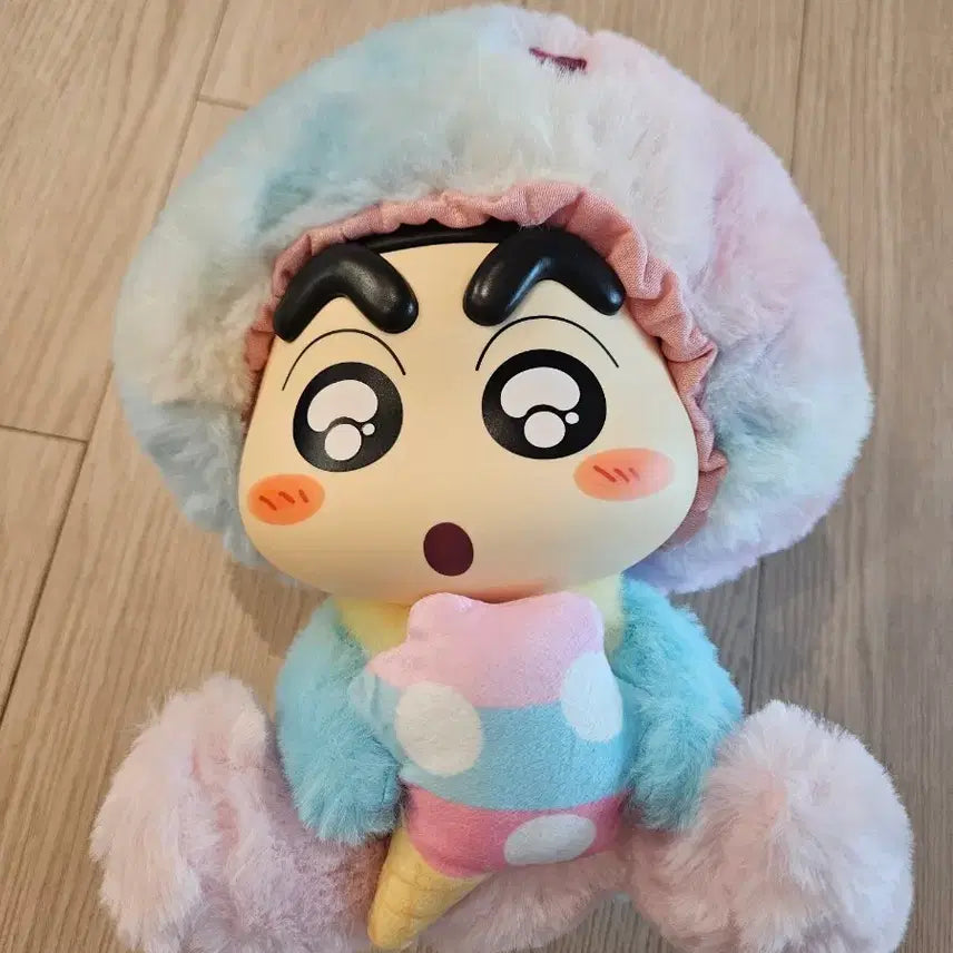 [BUNJANG] Crayon Shin-chan Ice Cream Plush / 짱구는못말려 짱구 인형 아이스크림 인형