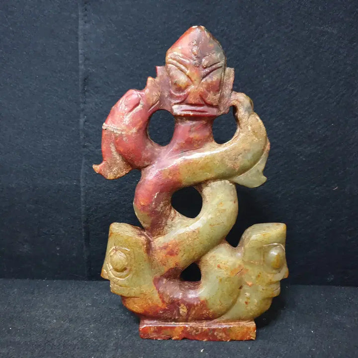 [BUNJANG] Hongshan Jade Wares - Three Deities Taishang / (수원만물)출토 고급 고옥재질의 홍산옥기 삼성태상