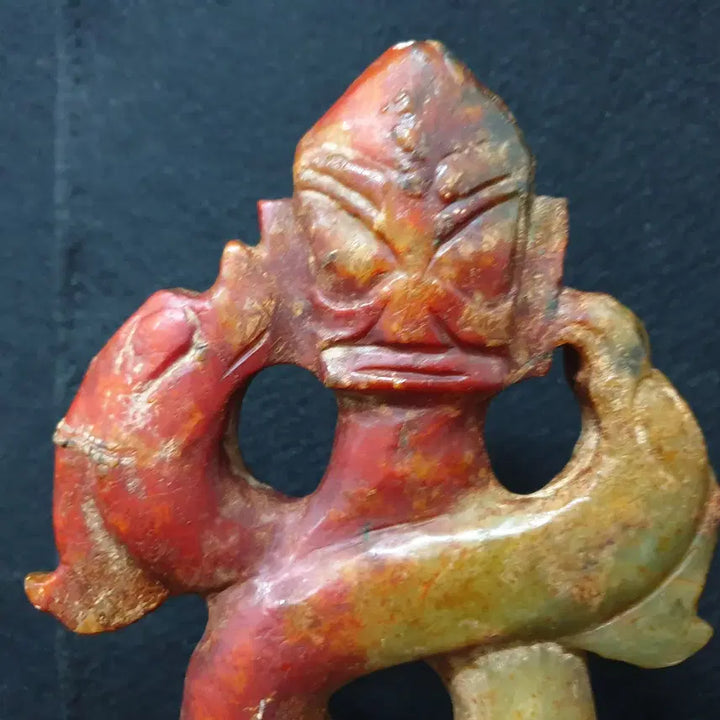 [BUNJANG] Hongshan Jade Wares - Three Deities Taishang / (수원만물)출토 고급 고옥재질의 홍산옥기 삼성태상