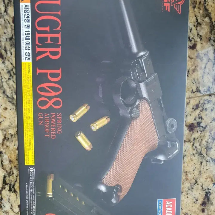 [BUNJANG] Academy Ruger P08 Model Gun + Metal Conversion Kit / 아카데미  루거 p08 모델건+메탈컨버전킷 팝니다